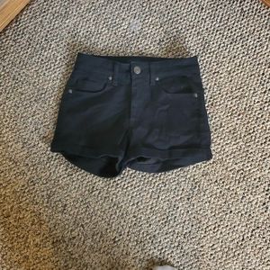 Black shorts
